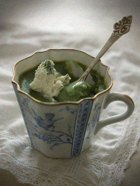 Green Tea Pudding 1