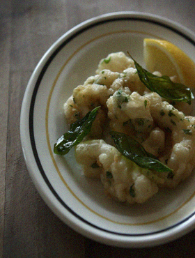 Basil Tempura Squid 1