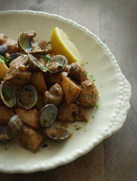 Pork and Clams Alentejo Style 1