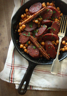 Chickpeas with Chorizo 1