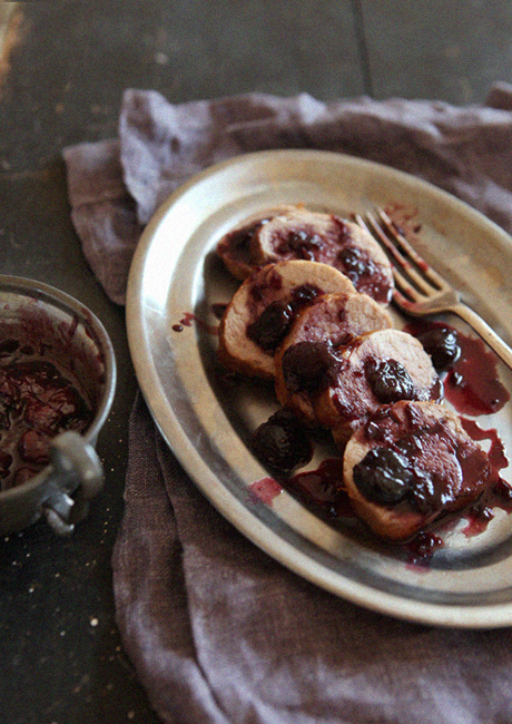 Pork Tenderloin with Cherry Sauce_01