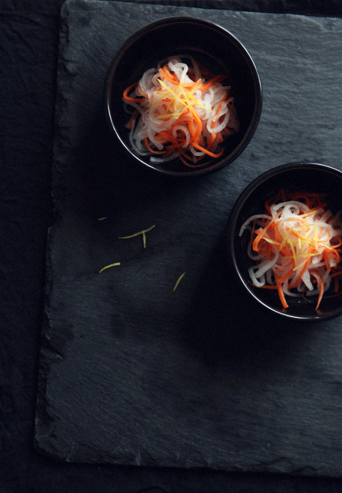 Pickled Radish and Carrot Salad_1