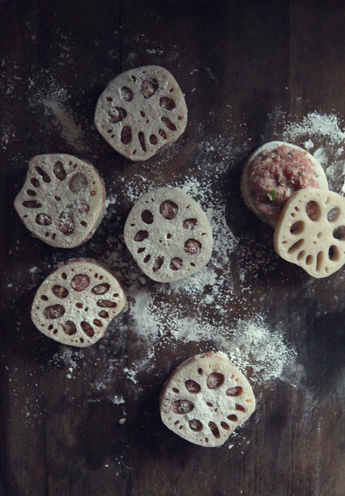Deep-Fried Lotus Root Pork Sandwiches_2